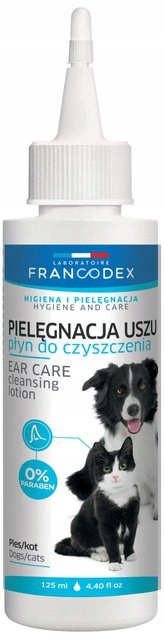 

Francodex Płyn do cz uszu dla psów i kotów 125ml