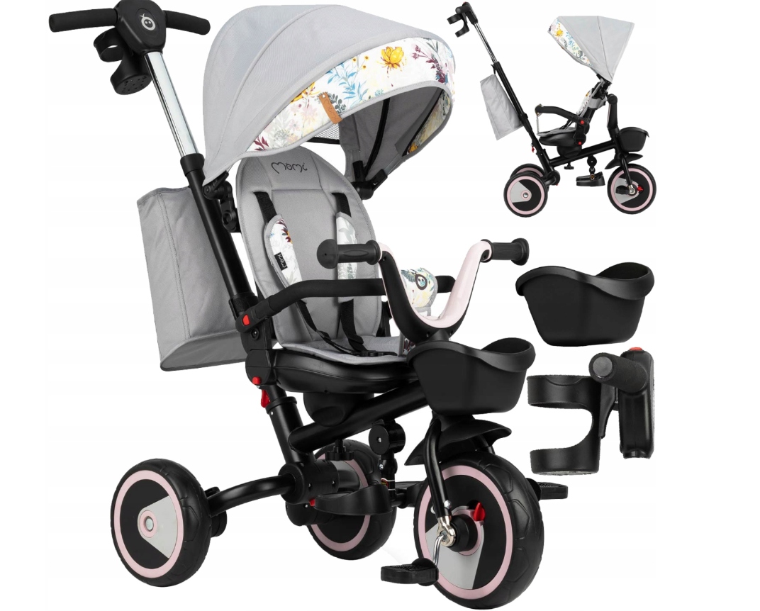 MoMi INVIDIA rowerek trójkołowy LOVE