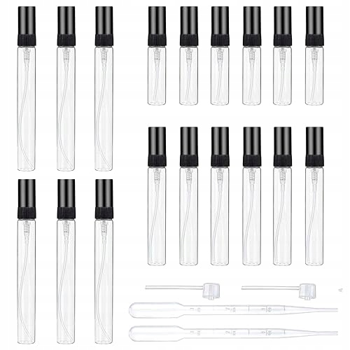 Atomizér na parfémy 22 ks 3 ml 5 ml 10 ml Diy rozprašovač pro domácnost