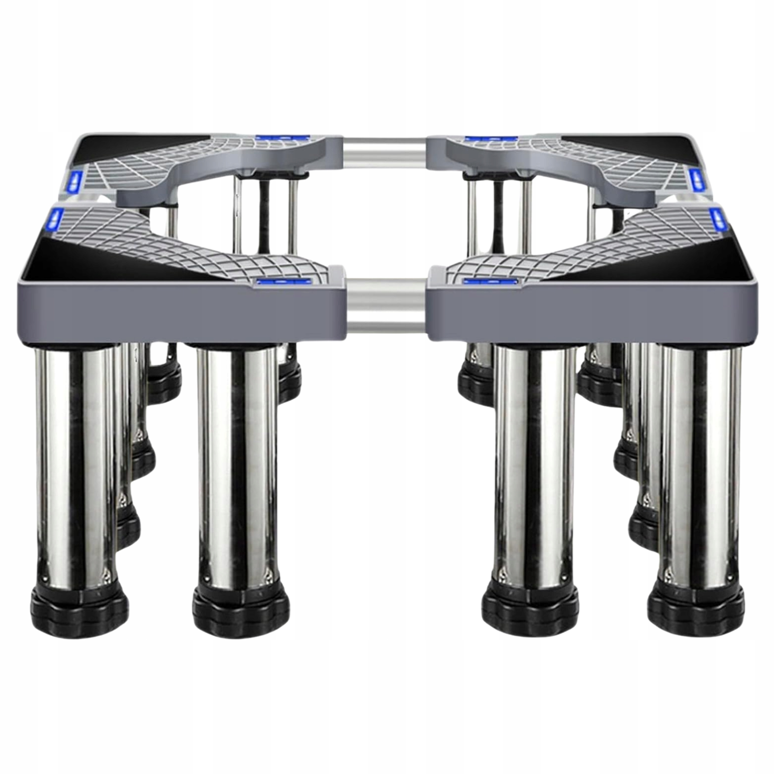 Univerzální stojan s nastavitelnou základnou pro pračku, sušičku, ledničku, 12 nohou