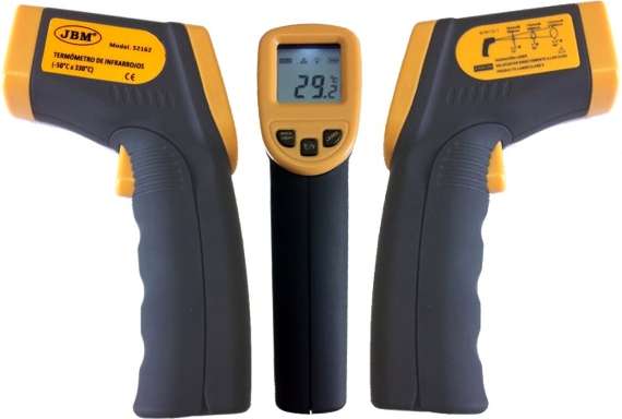 Termometr bezkontaktowy -50° do 330°C JBM