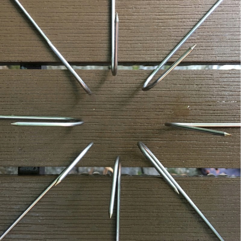 Hak wędzarniczy wędzenie nierdzewny 3,2mm zestaw Producent inna