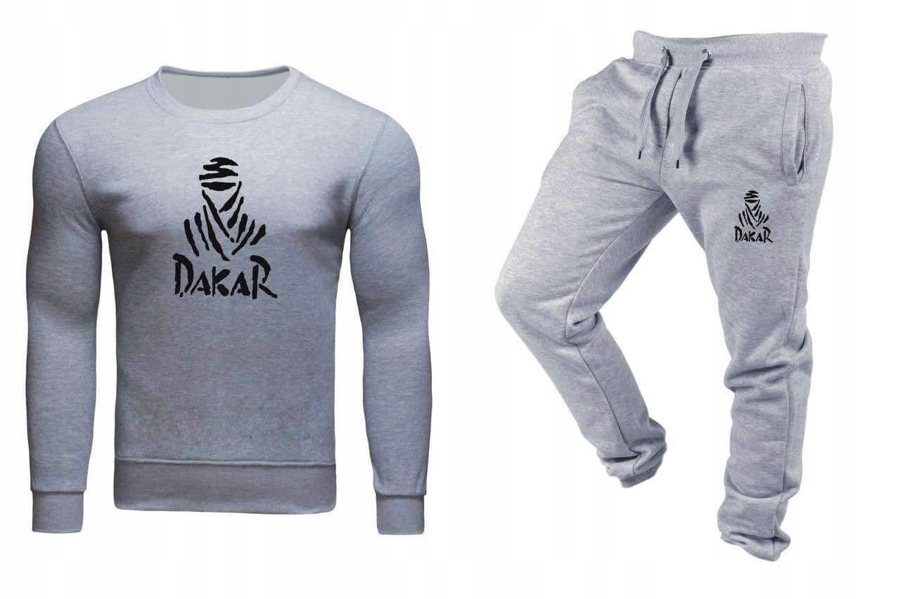 Teplákovka Tepláková Souprava Souprava Dakar Šedá M