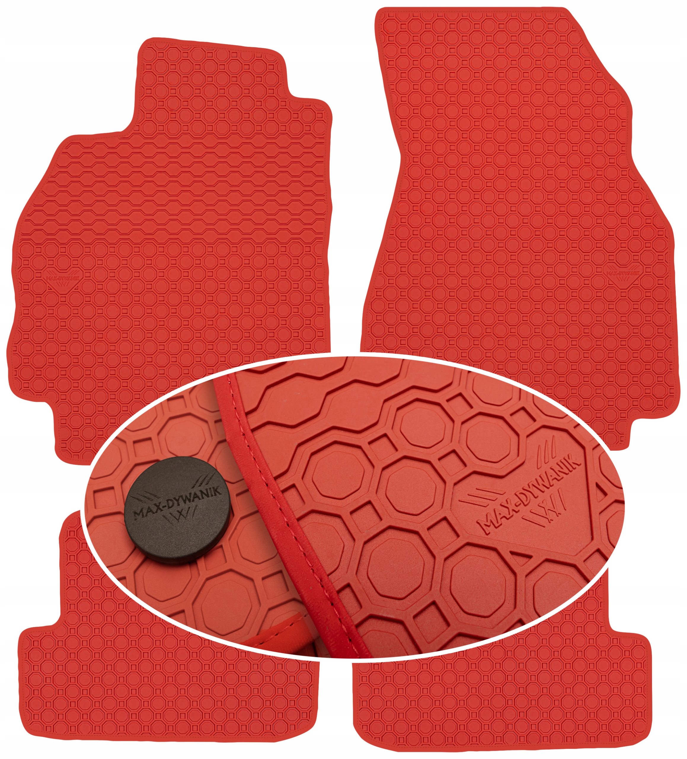 Renault Megane II 2002-2008 Koberce Červené