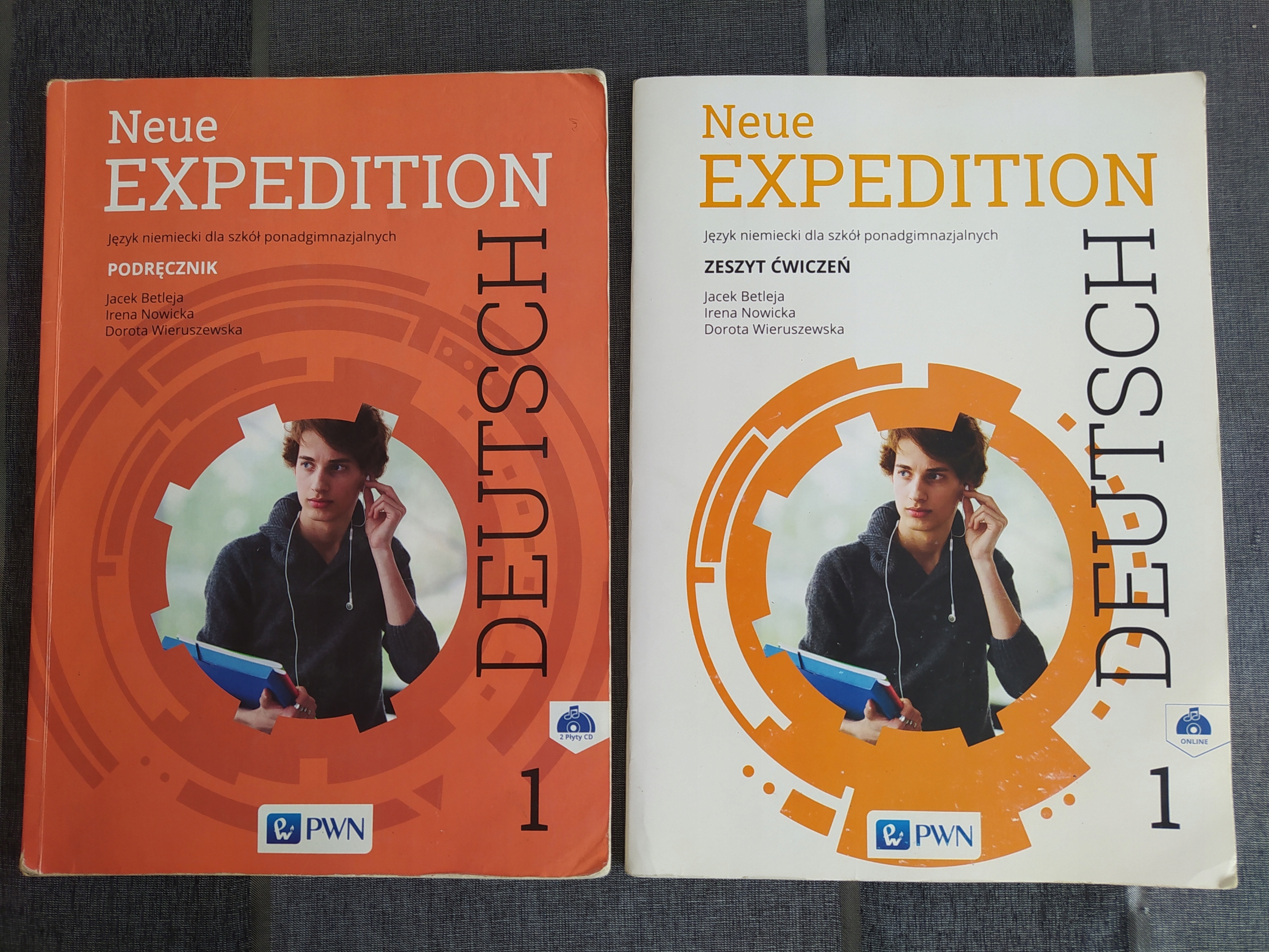 Neue Expedition Deutsch 1 podręcznik j. niemiecki J. Betleja Wydawnictwo PWN