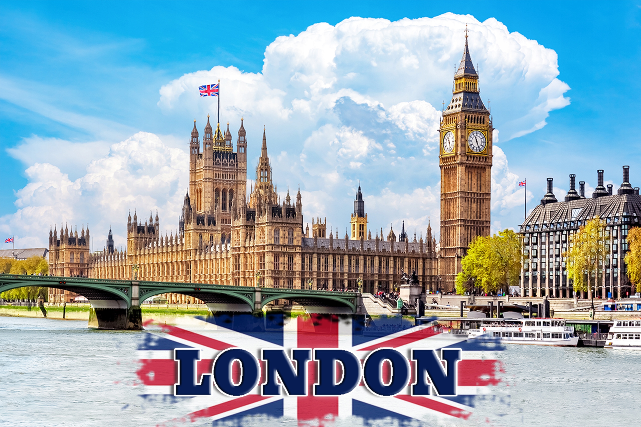 Magnesy na lodówkę - LONDON - BIG BEN