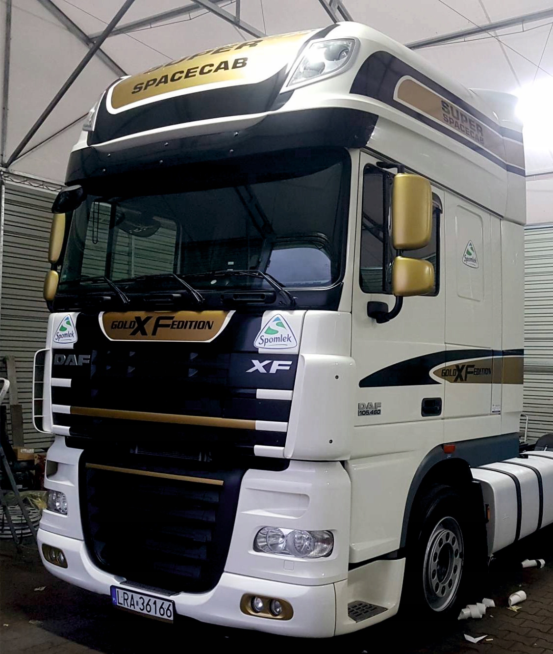 NAKLEJKI NAKLEJKA DAF XF 105 95 GOLD EDITION za z Daleszyce - Allegro ...