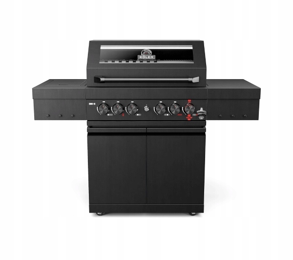 Grill gazowy Koler Krone S3 w kolorze czarnym