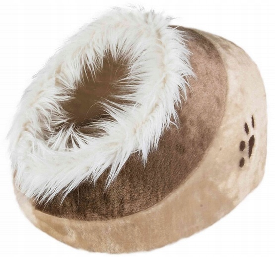 Levně Béžové pelíšek pro kočky nebo malého psa Trixie 35x26x41 cm