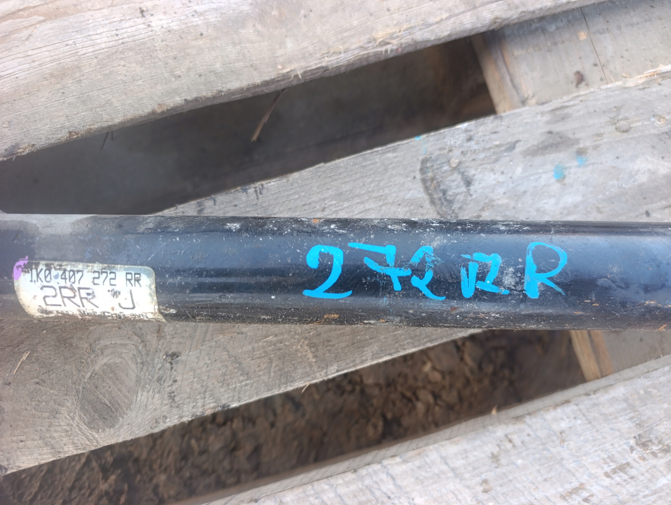 semi-axis right long VW JETTA VI 5C 2.0 TDI 1K0407272RR