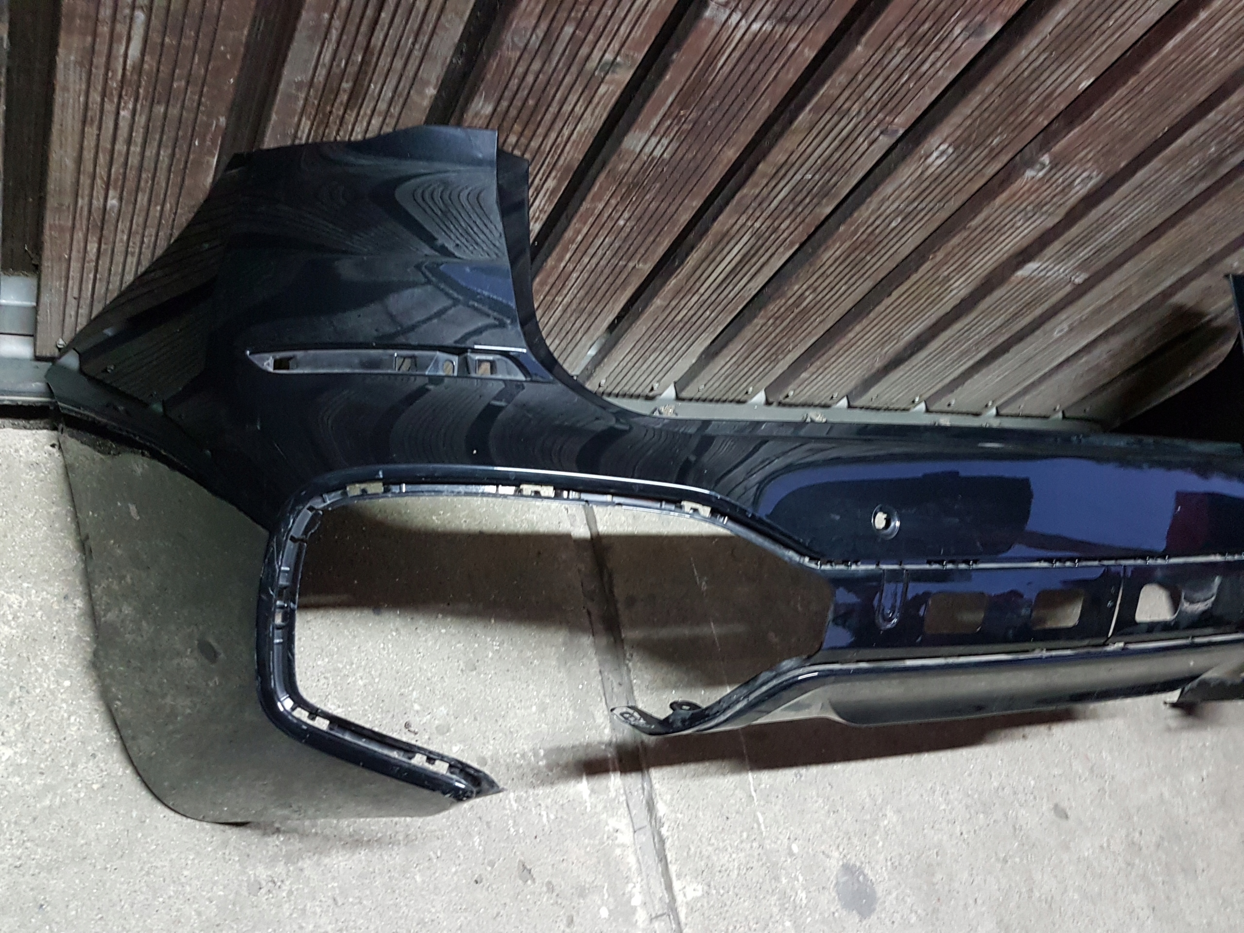 bumper rear BMW X1 F48 LCI m-packet