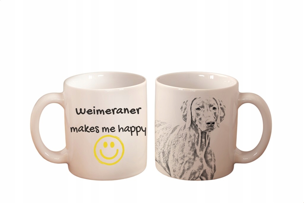 

Wyżeł weimarski Kubek ceramiczny z nadrukiem