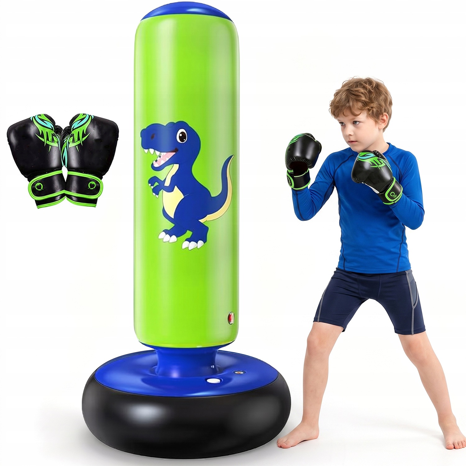 Boxovací Pytel Pro Děti Tréninkové Rukavice Sada 120 CM Box Kickboks