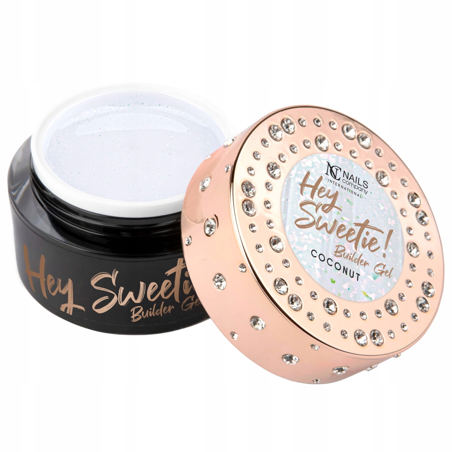 Nails Company Stavební Gel na nehty Hey Sweetie! 50 g Coconut White