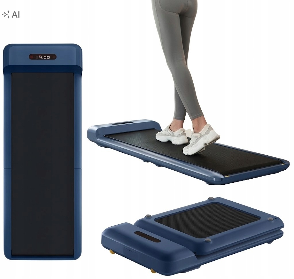 Bieżnia Walkingpad C2 niebieska elektryczna domowa treningowa składana