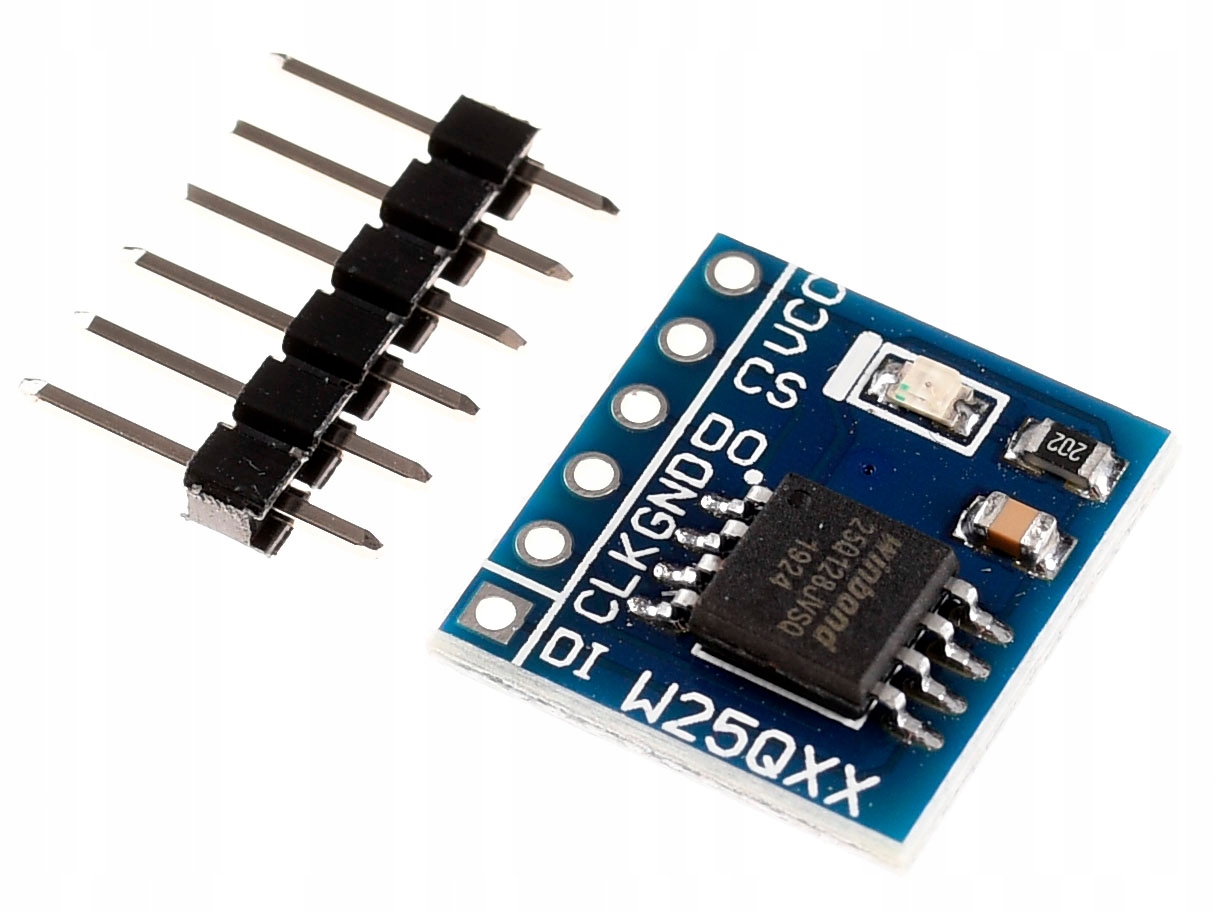 

Moduł pamięci W25Q128 Flash na Spi 128Mbit Arduino