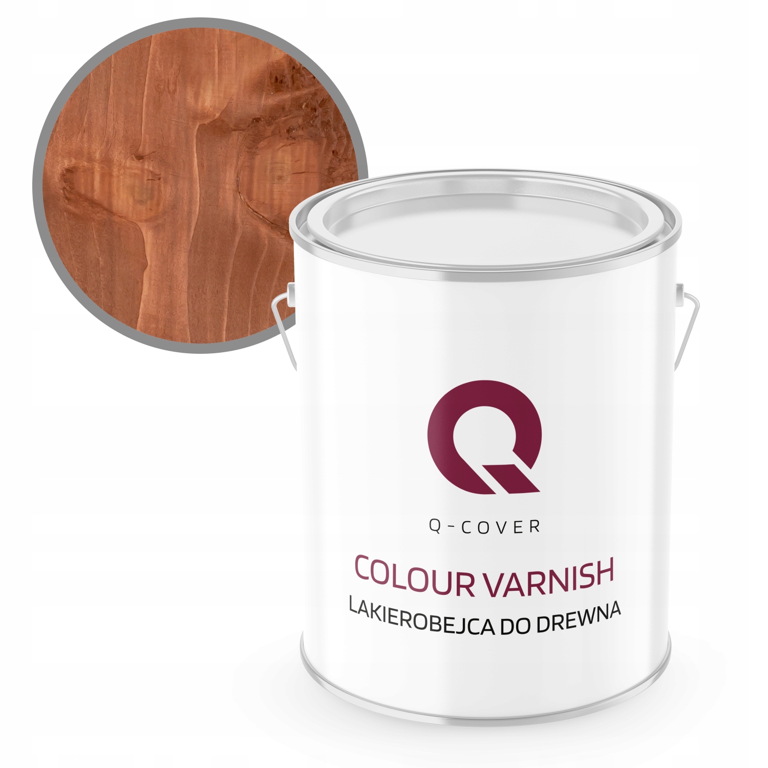 Lakovna Na Dřevo Rychleschnoucí 2,5L Ořech Světlý Satén Barva 3V1 Uv