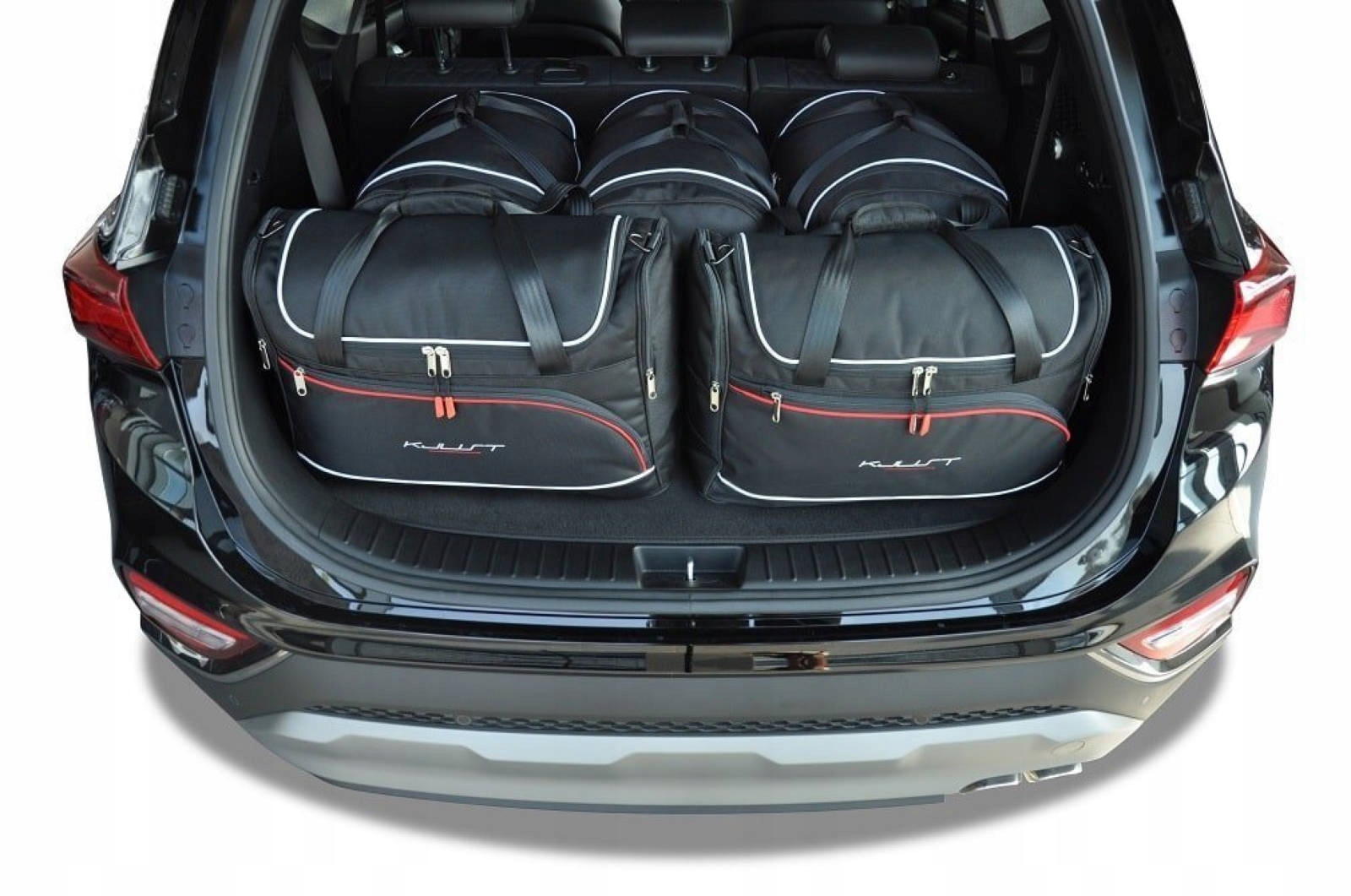 J&j Automotive Sada 5ks cestovných tašiek Aero pre Hyundai Santa Fe Suv 20