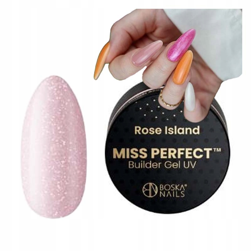 

Żel budujący Rose Island Boska Nails 15 ml