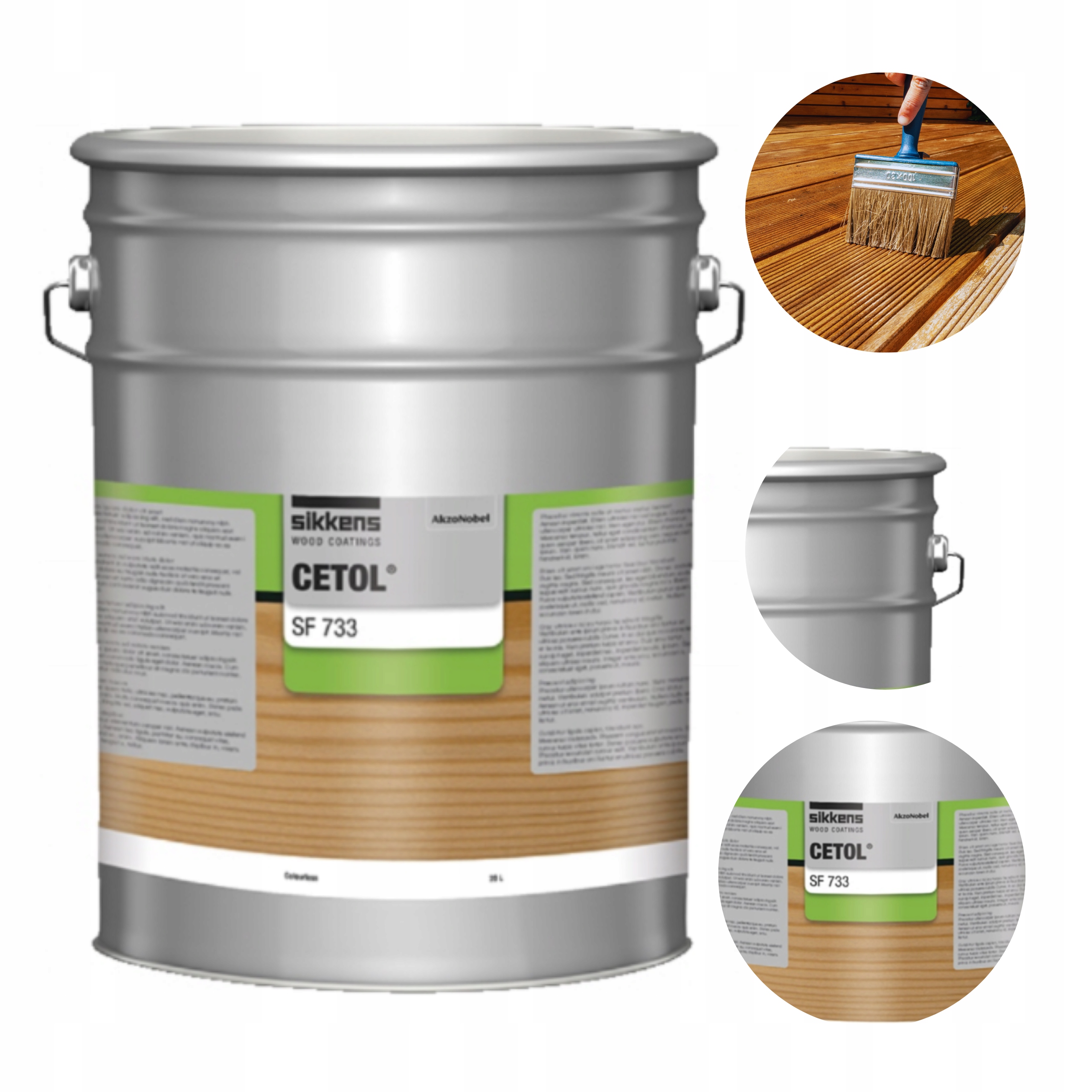 Olej Do Drewna Impregnat Sikkens Cetol Sf 733 5L Wodoodporny Bezbarwny