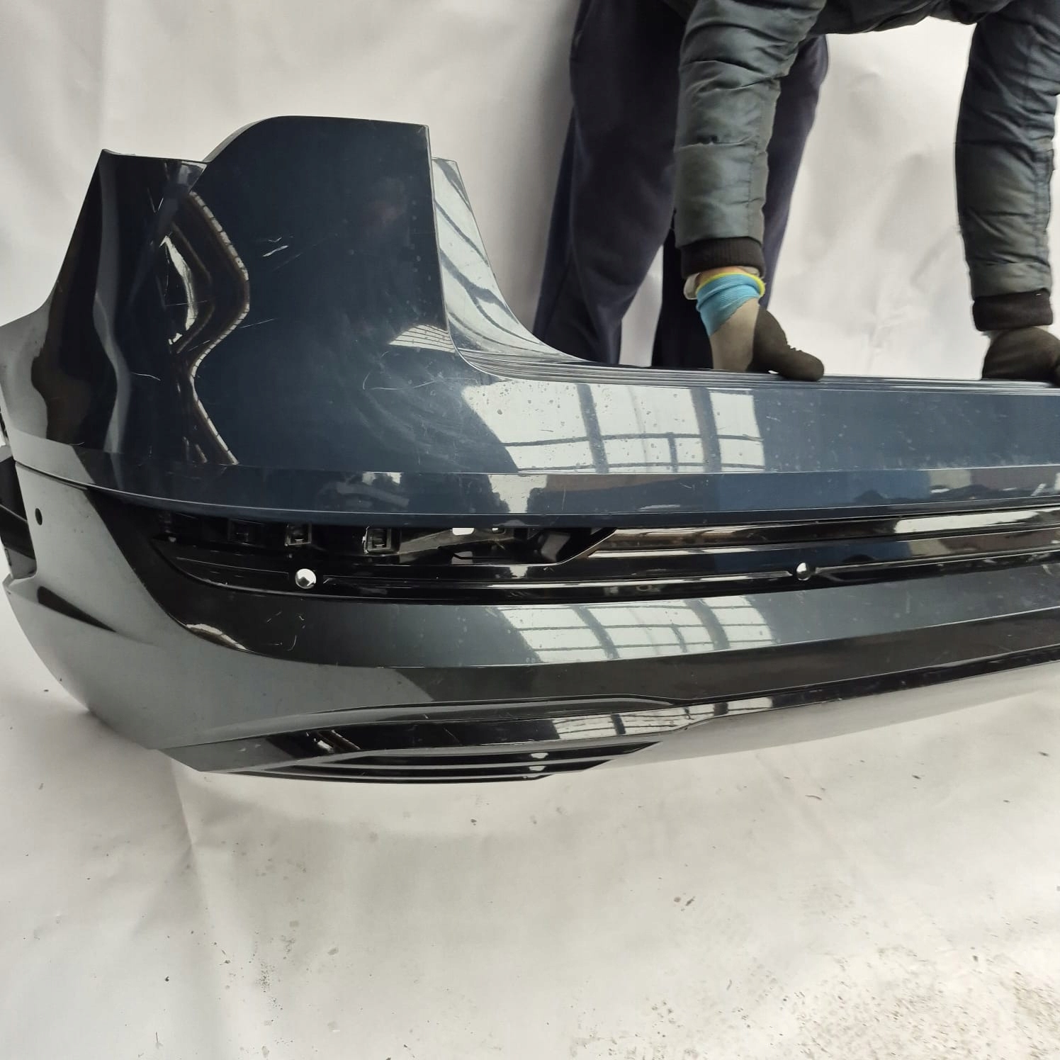 AUDI E-TRON 4KE 18-> Stoßstange heck hinten 6XPDC