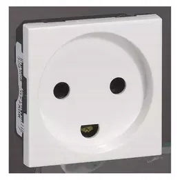 Mosaic Zásuvka 2P Z 10/16 A standard dánská 2 modulová Bílá Legrand 077508