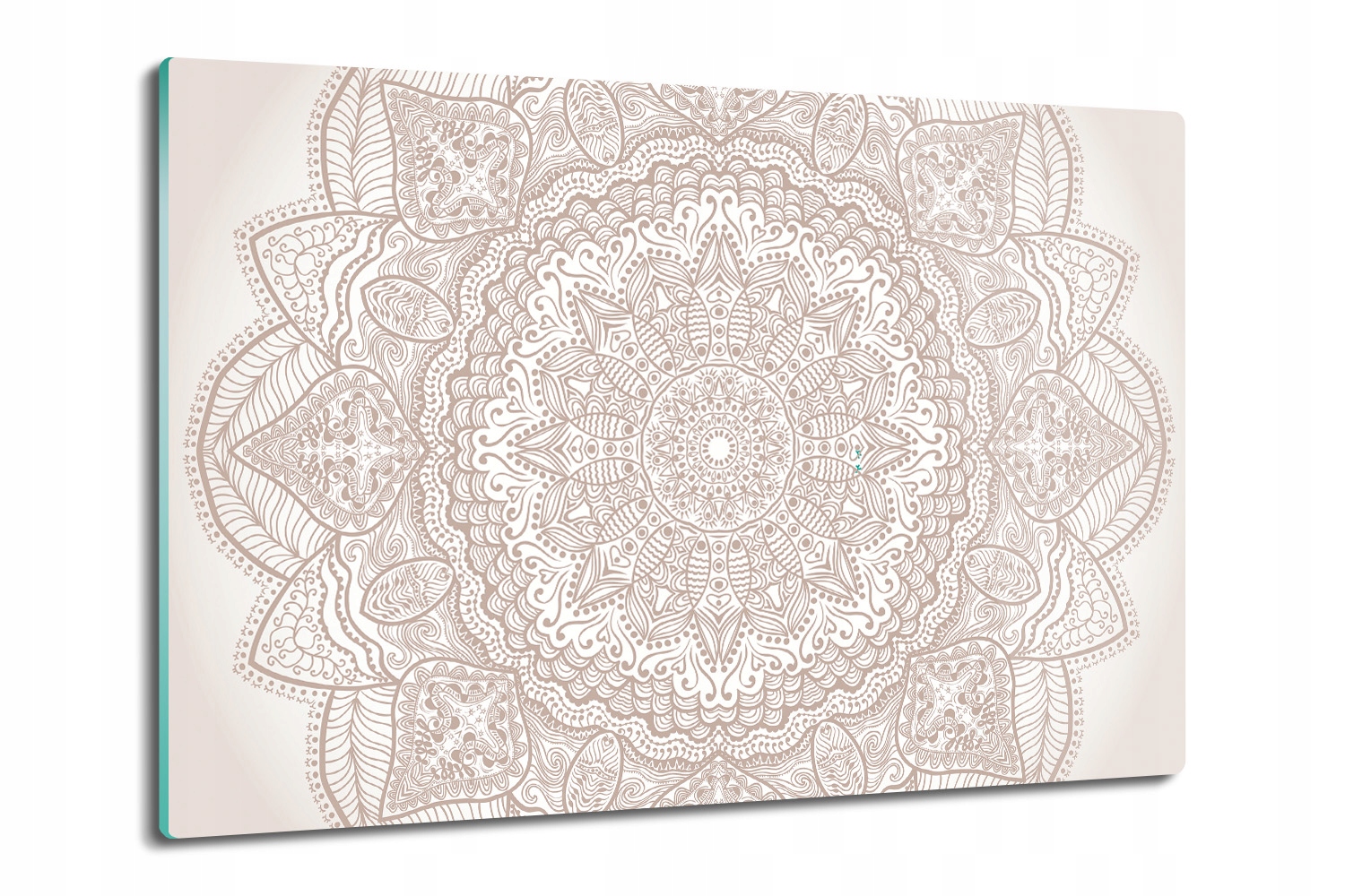 

szklana deska podkładka Rozeta ornament wzór 80x52