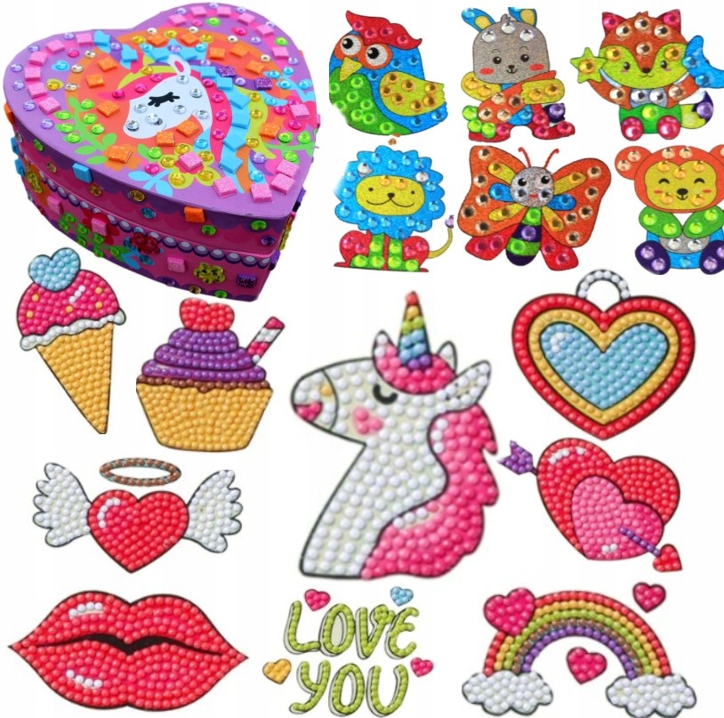 

Mozaika Diamentowy Haft Stwórz Własne Naklejki 5D