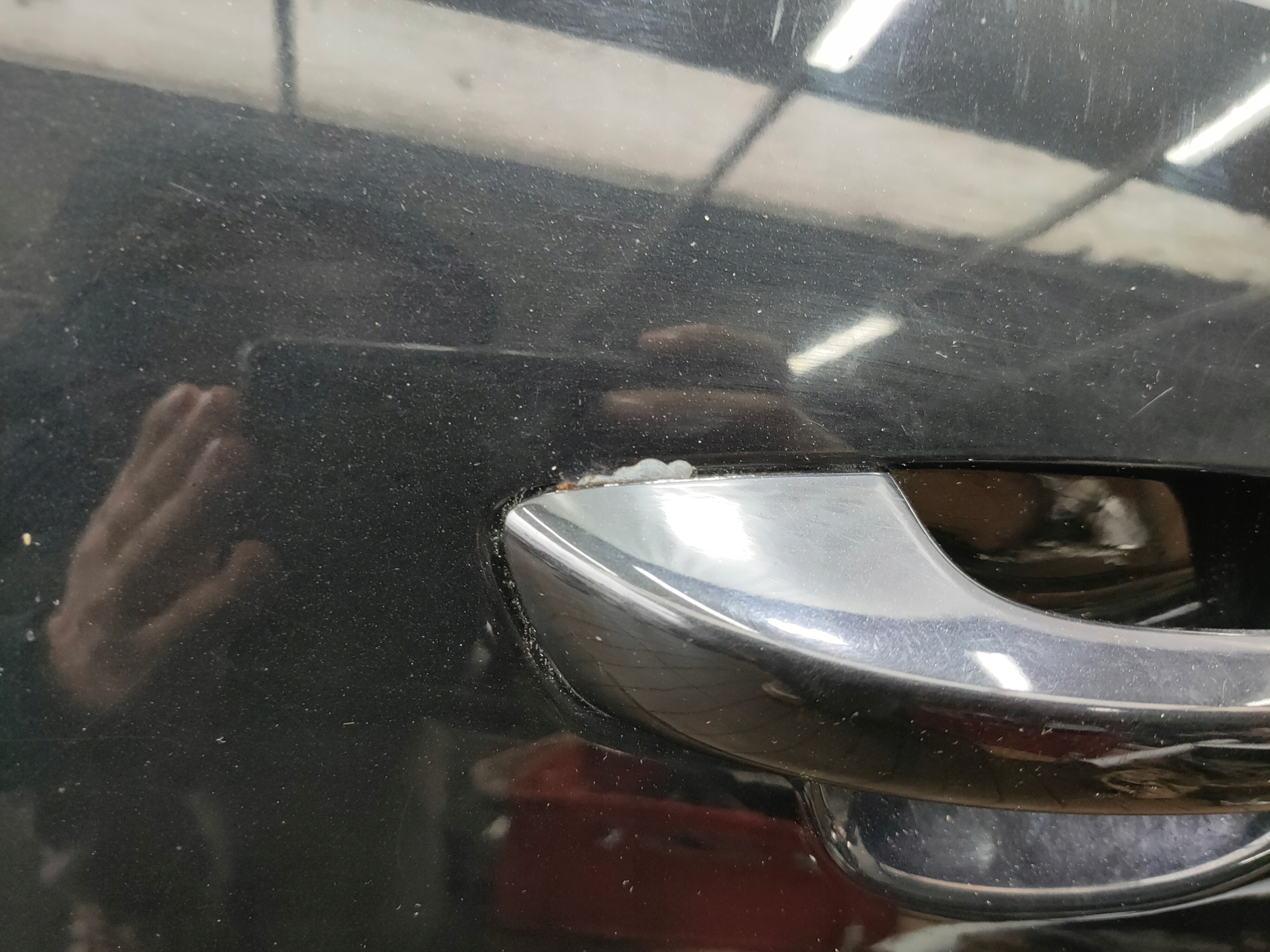 VW SCIROCCO III 08-14 door left complete below colour LC9X original