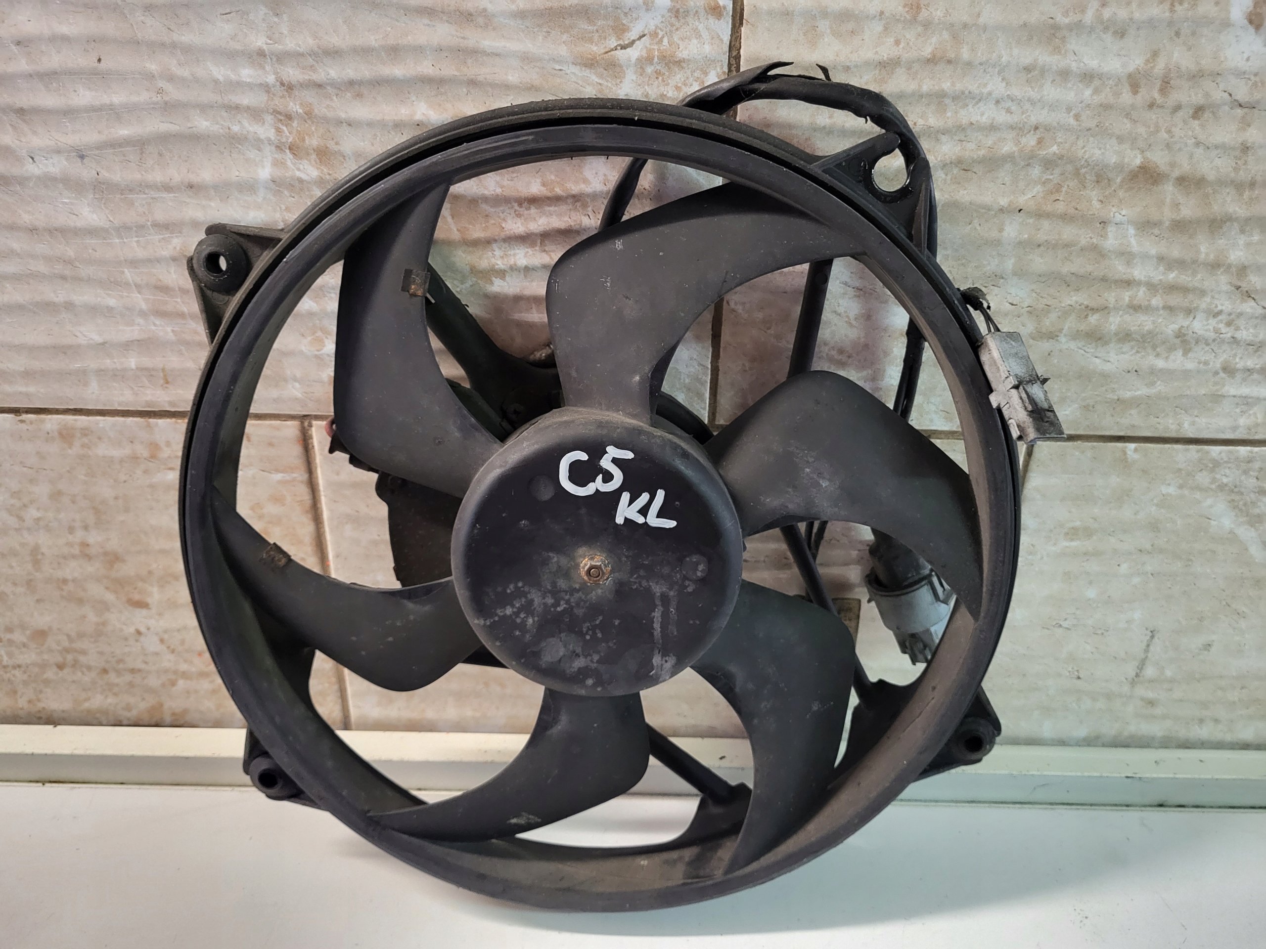 WENTYLATOR CHŁODNICY CITROEN C5 I 04-08 PEUGEOT 407