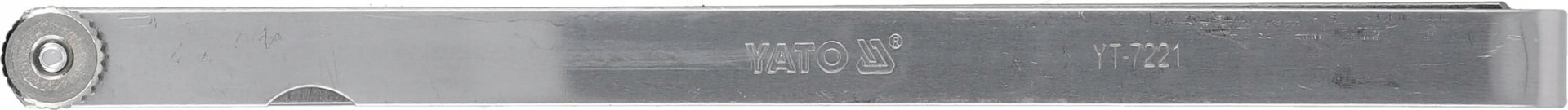 SZCZELINOMIERZ 200mm 17 LISTKÓW 0,02-1,0mm YATO EAN (GTIN) 5906083972218