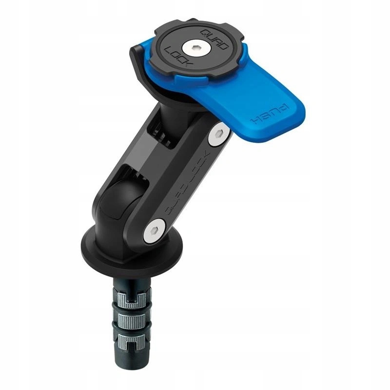 Základňa Quad Lock V2 montovaná do tyče hlavy rámu, čierna modrá