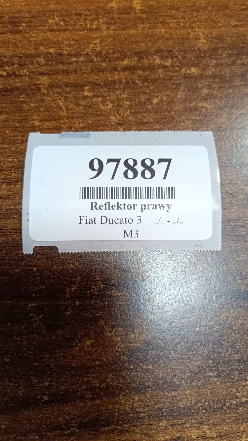 FIAT DUCATO 3 light right front