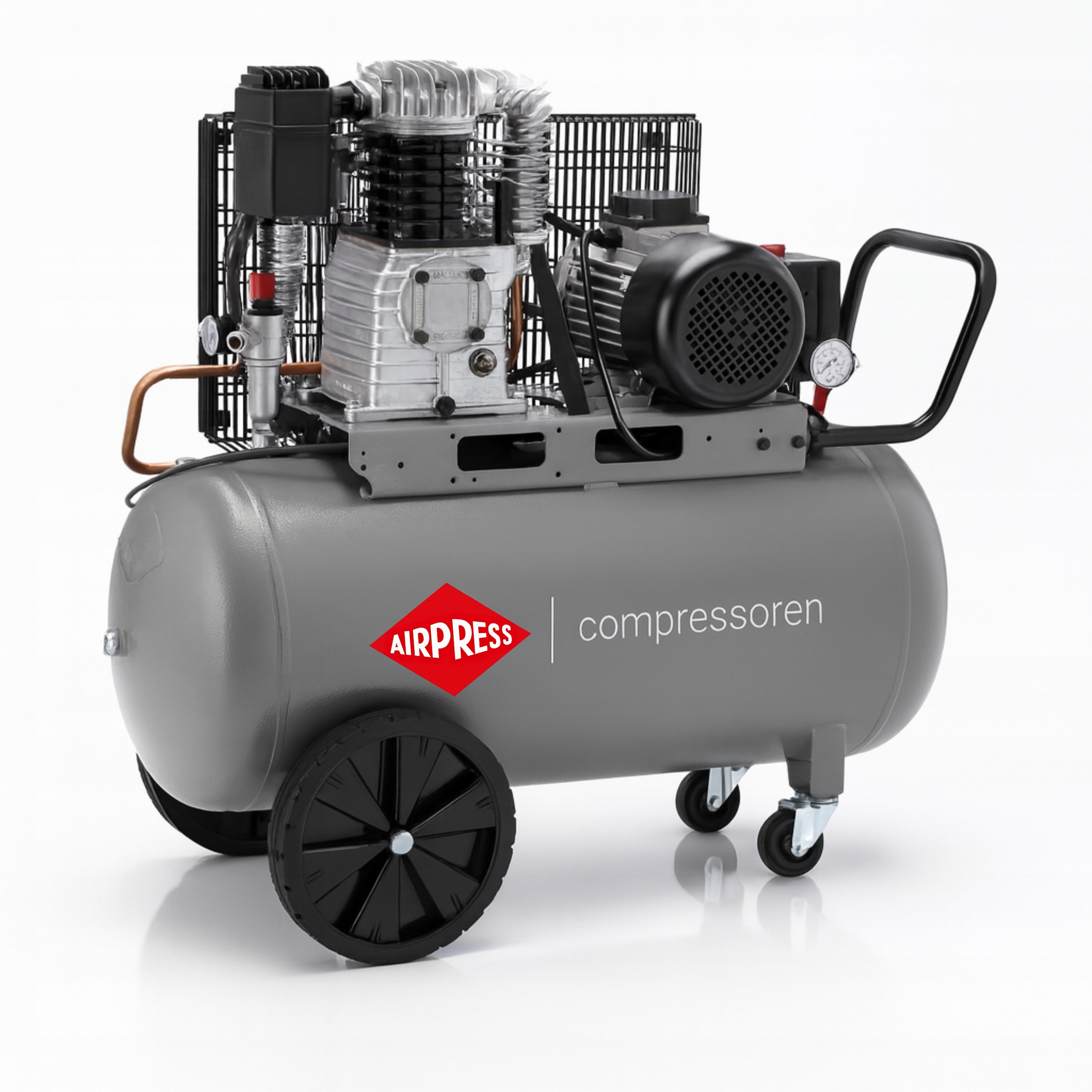 Dvojpiestový kompresor Airpress Hl 425-100 Pro 100L 10 bar 3KM 317 l/min