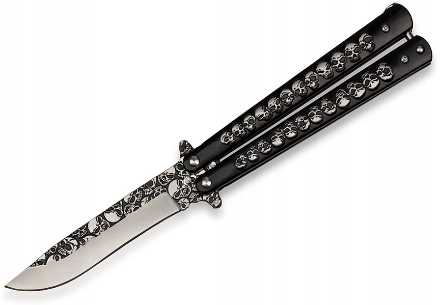 Nóż motylek butterfly balisong motylkowy N496B