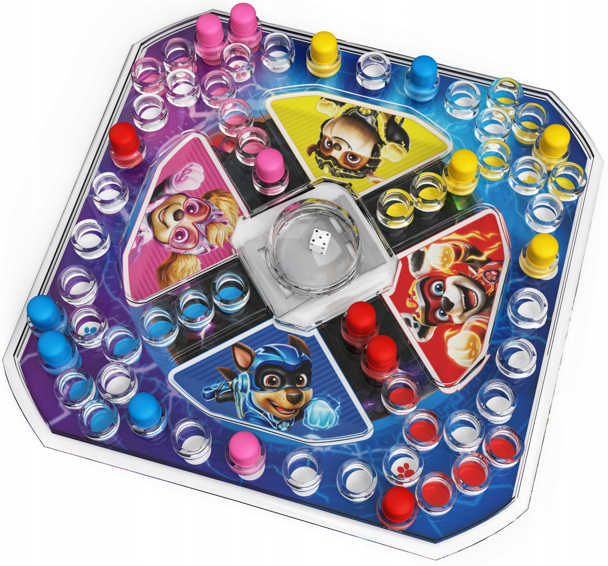 PSI PATROL GRA PLANSZOWA RZECZNOŚCIOWA CHIŃCZYK POP-UP MIGHTY MOVIE Stan opakowania oryginalne