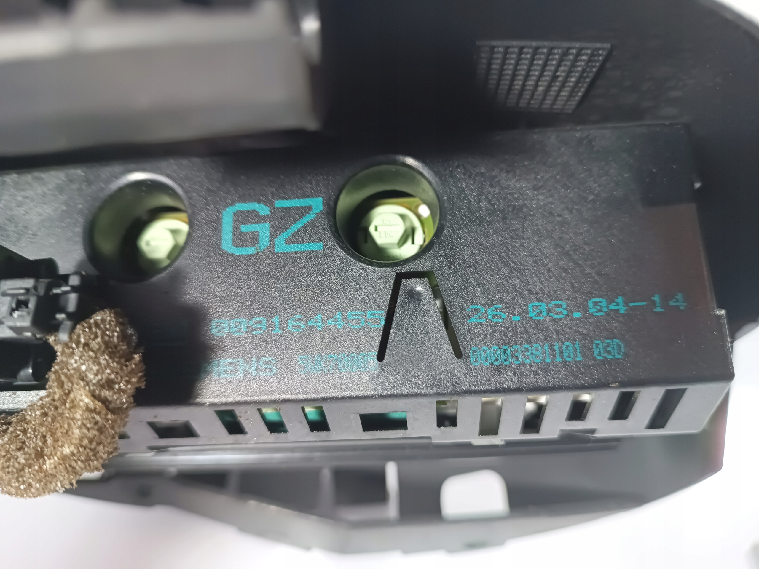 Opel Meriva A 03-05 display clock OE 009164455
