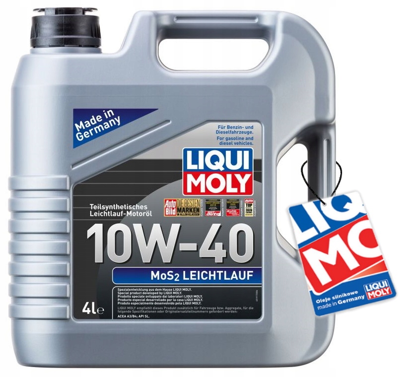 OLEJ LIQUI MOLY 10W40 4L MOS2 LEICHTLAUF SUPER EAN (GTIN) 4100420069482