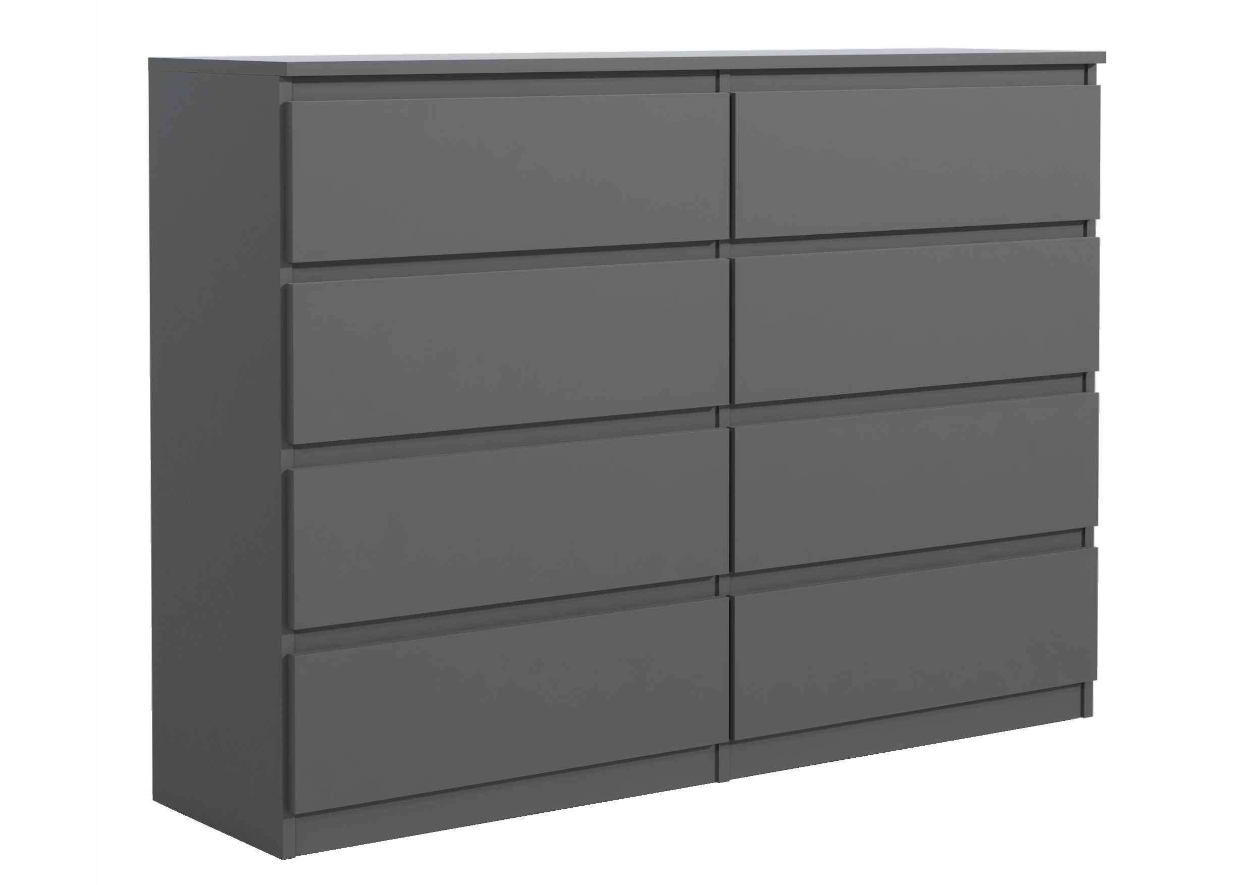 Komoda Nudo 120 cm do obývacího pokoje Ložnice Antracit