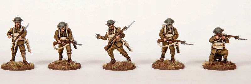 British Infantry (1916-1918) - 5 szt.