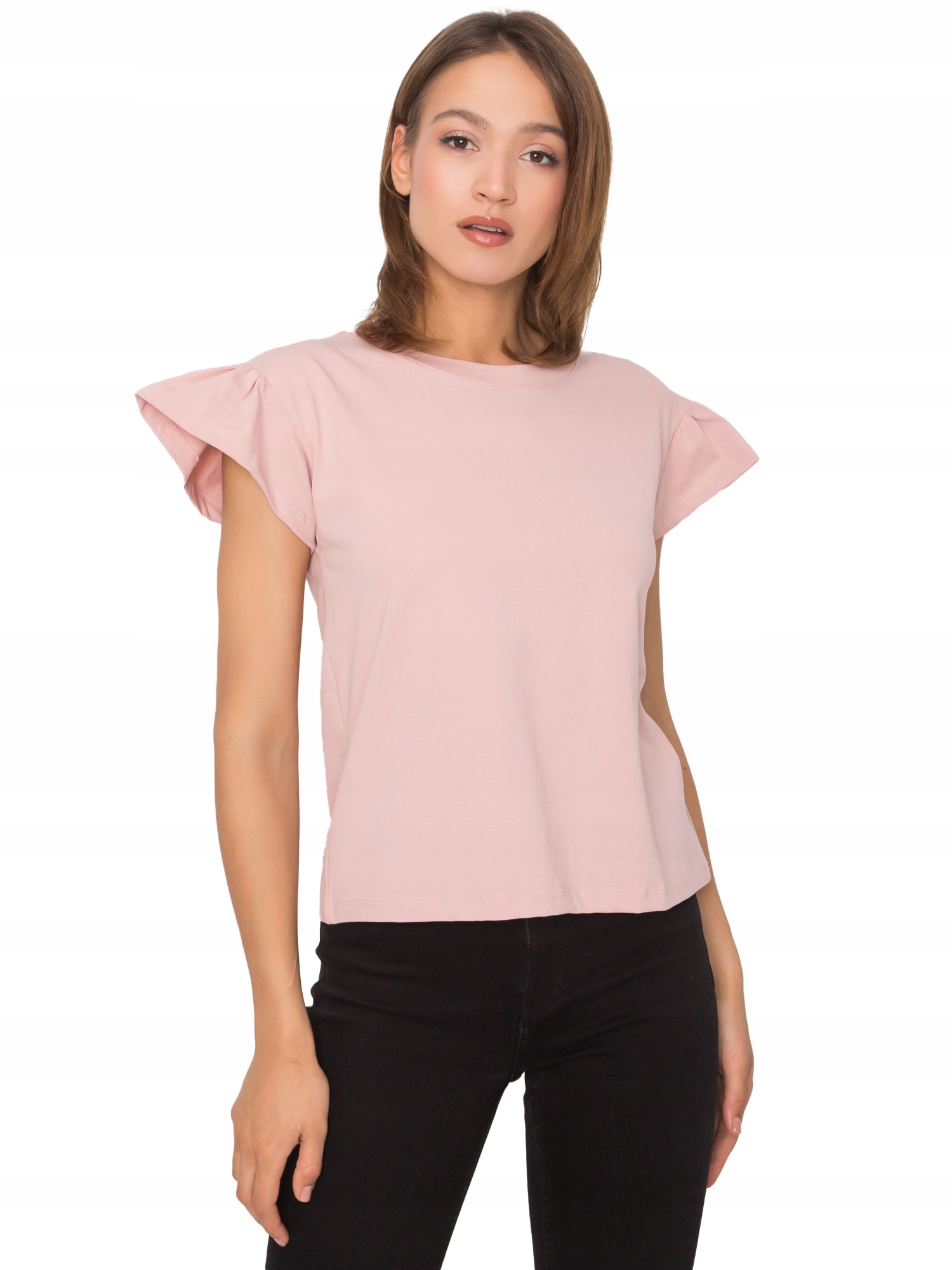 

Stylowa Bluzka damska Koszulka bawełniana - L/XL