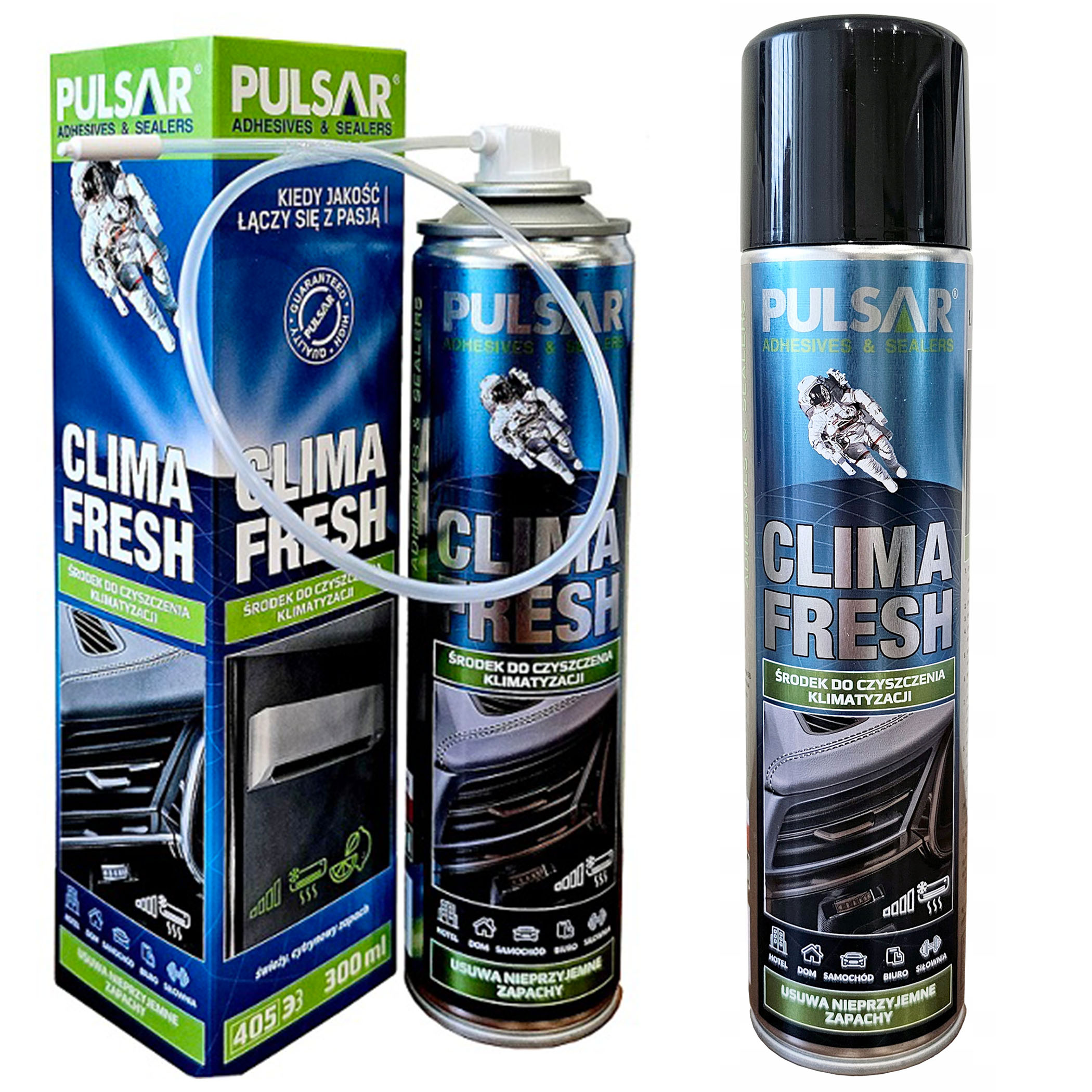 Pulsar clima fresh środek do czyszczenia klimatyzacji aerozol 300 ml