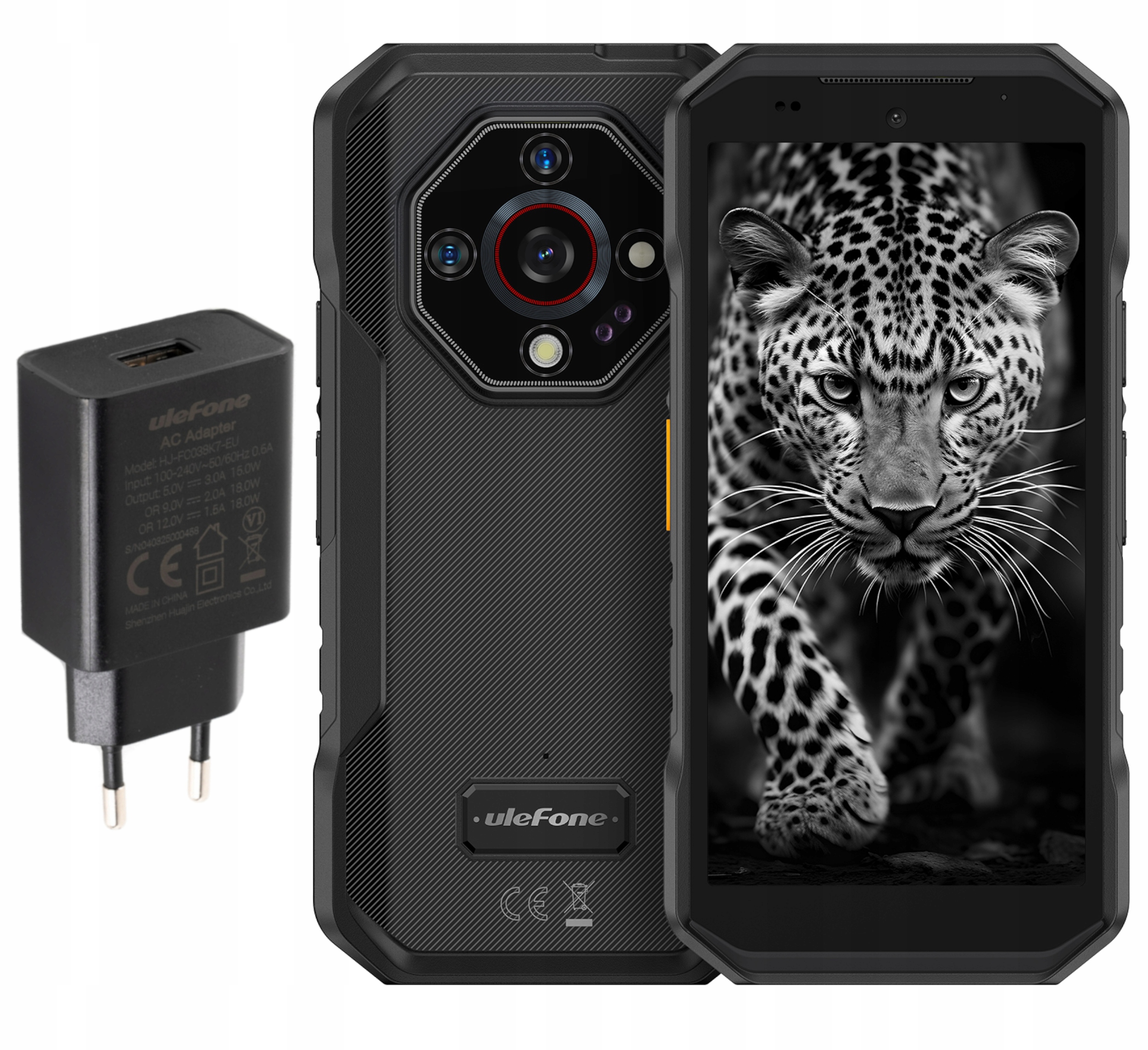 Armor X32 Ulefone 6GB 128GB Kamera Noktowizyjna Czarny Ładowarka