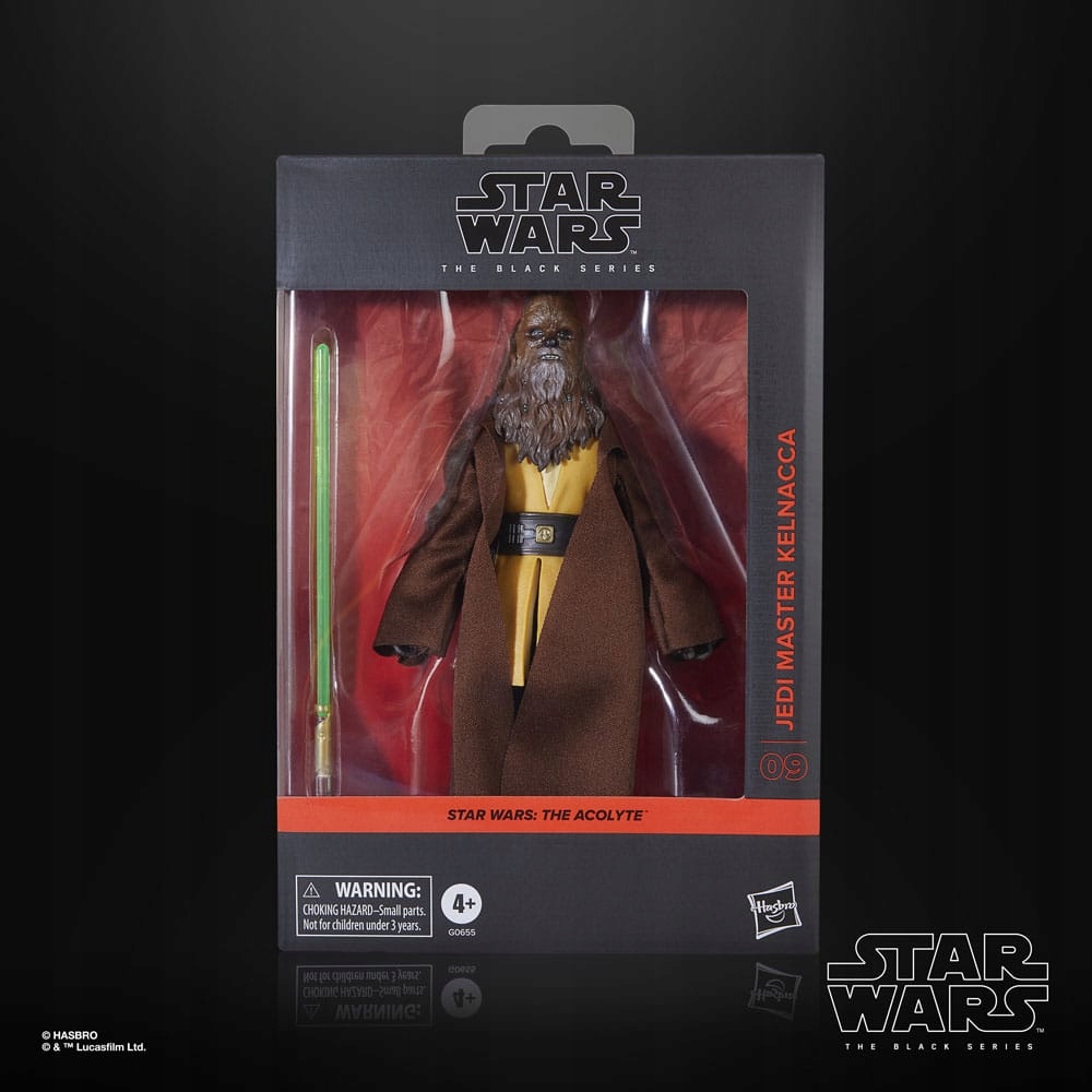 The Acolyte Mistr Jedi Kelnacca Figurka Černá Série 15 cm