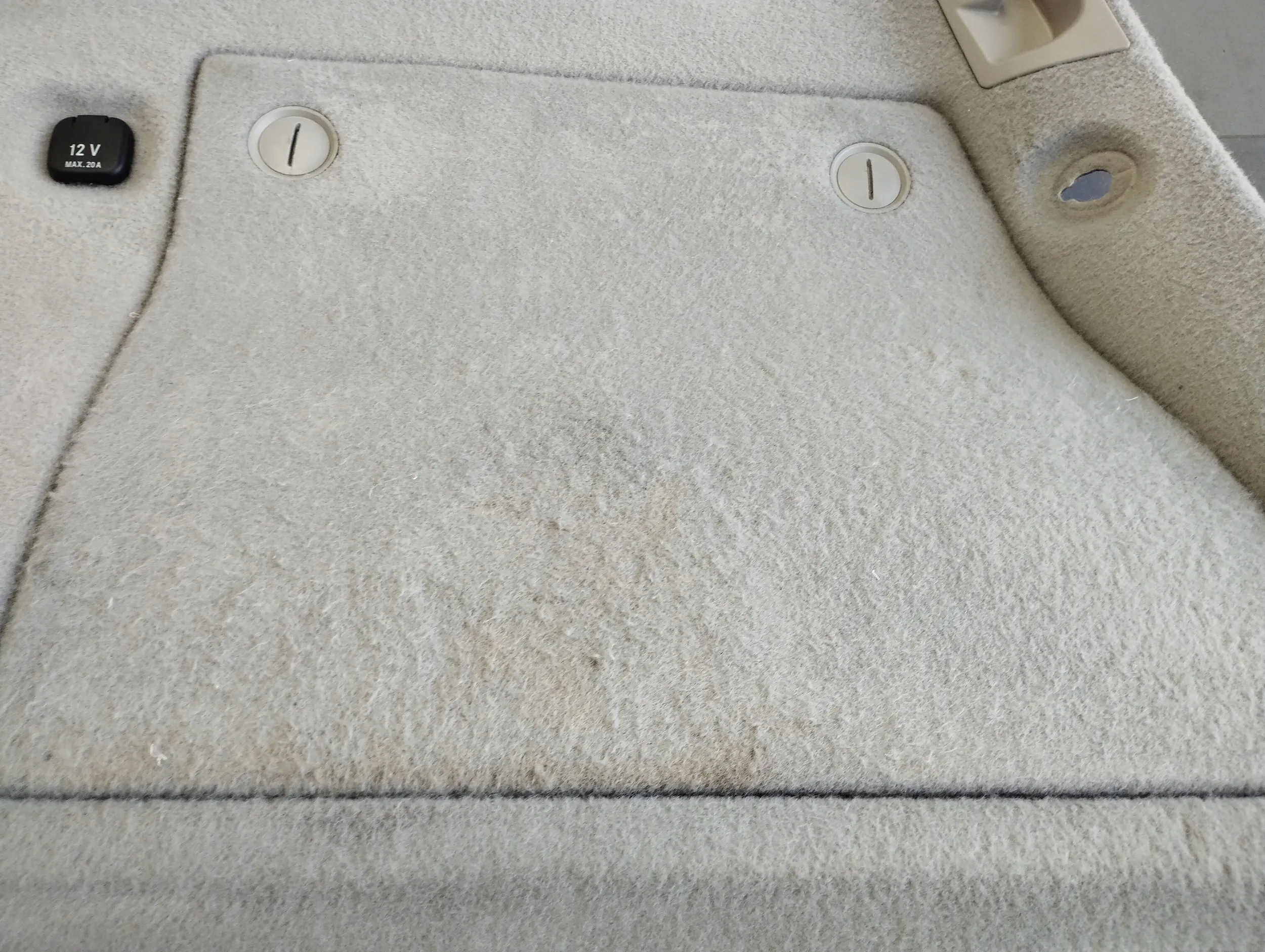 Mercedes ML W164 boot upholstery right