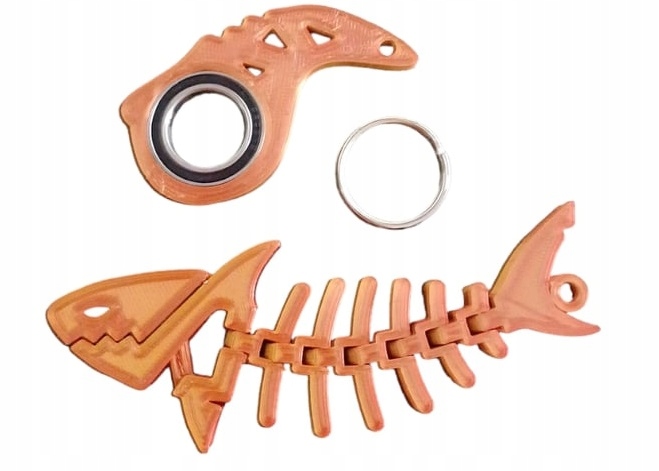 Brelok do Kluczy KEYRAMBIT KEYSPINNER+ REKINEK FROZEN HIT TIKTOK Marka inna