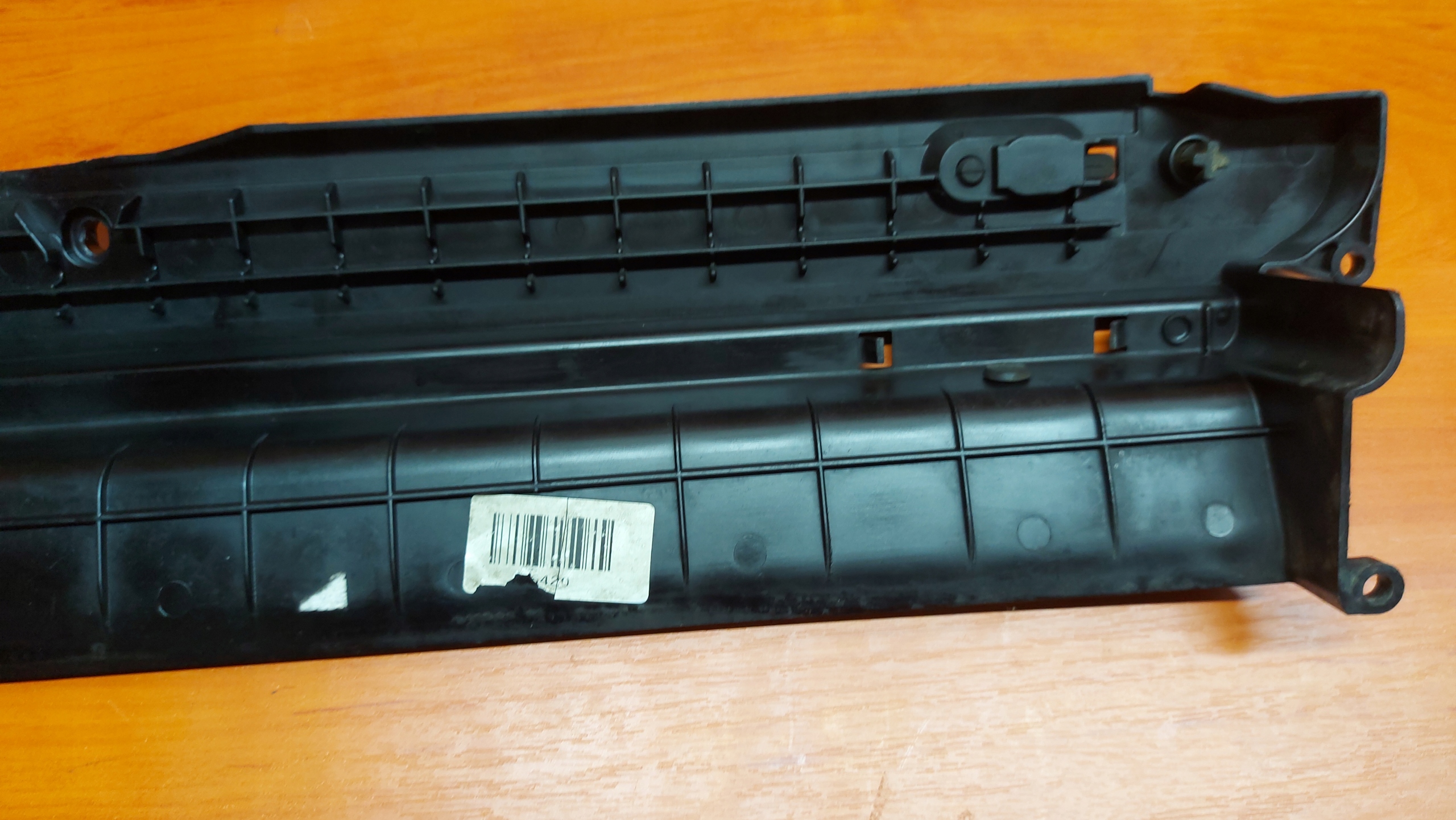 cover supports tension belt radiator front front BMW 5 E60 E61 525D 530D