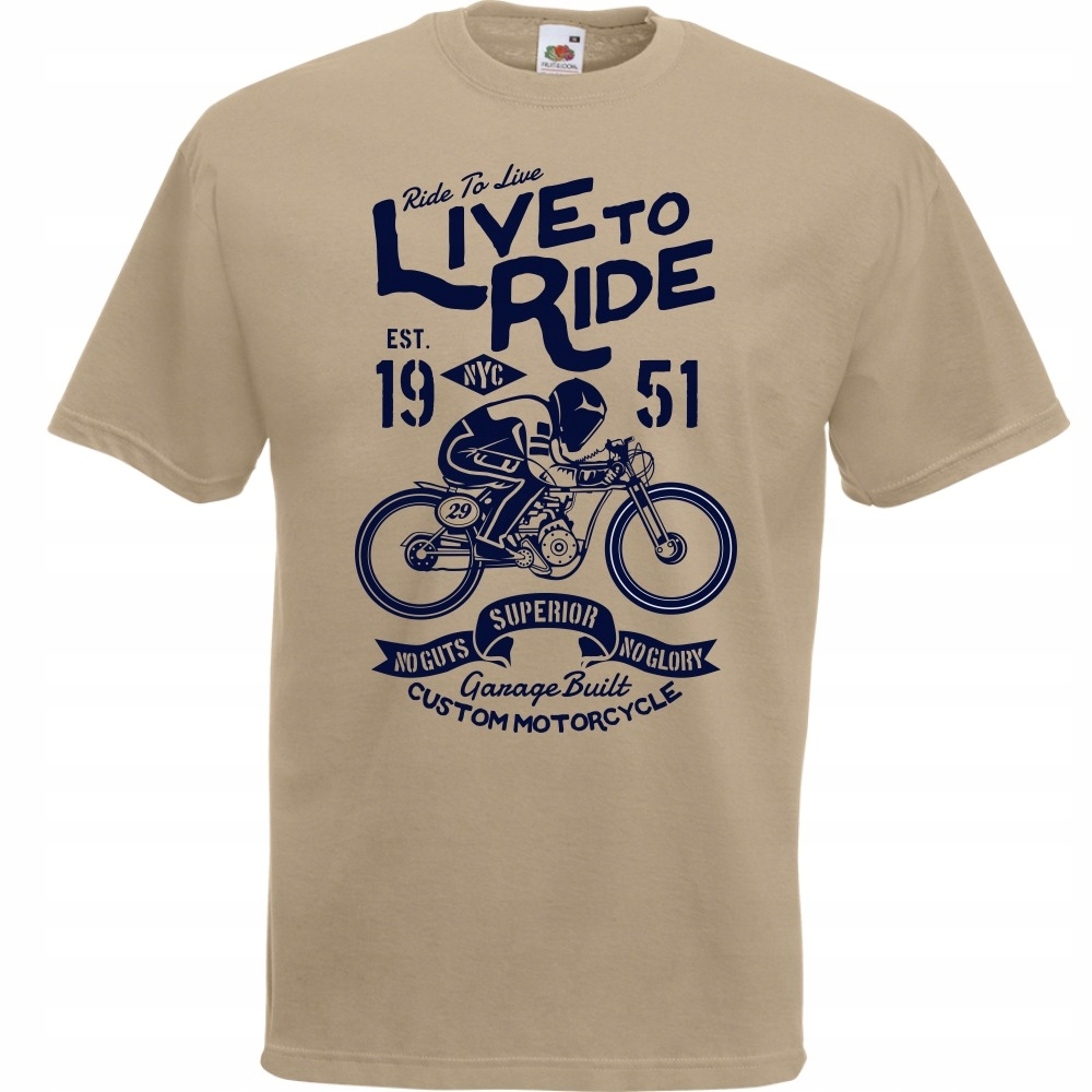 

Koszulka motocykl motocyklista Nyc S khaki