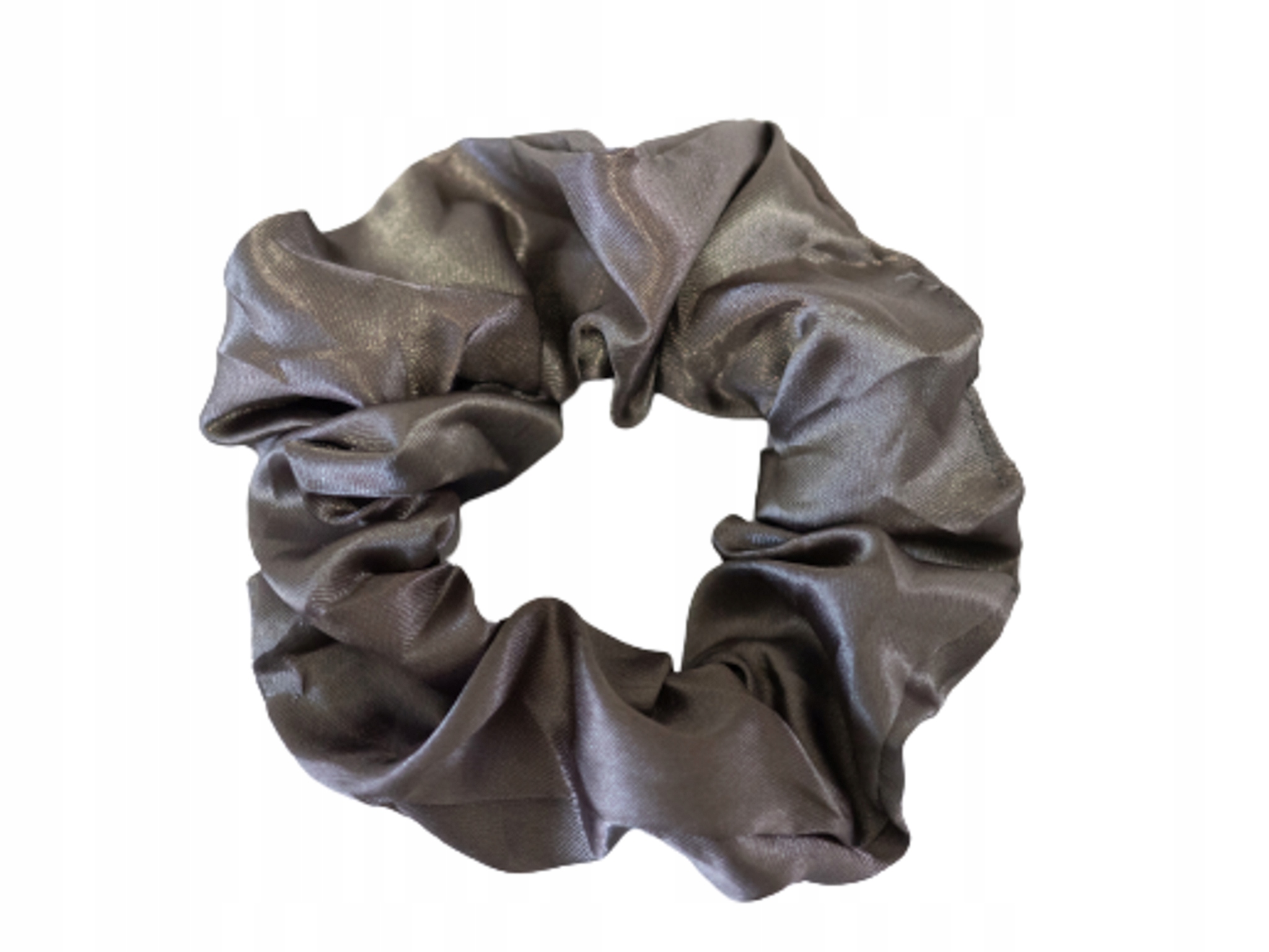 

Scrunchies Gumka Do Włosów Stalowa Szara Satynowa