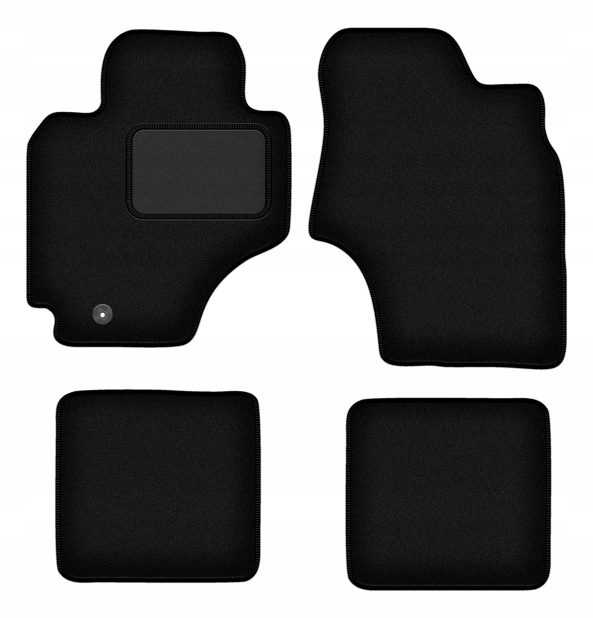 velurové autokoberce pro vůz: Toyota RAV4 II 3-dveřové před faceliftem